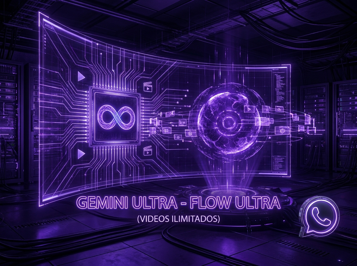 Portada morada de Flow Ultra Gemini Ultra